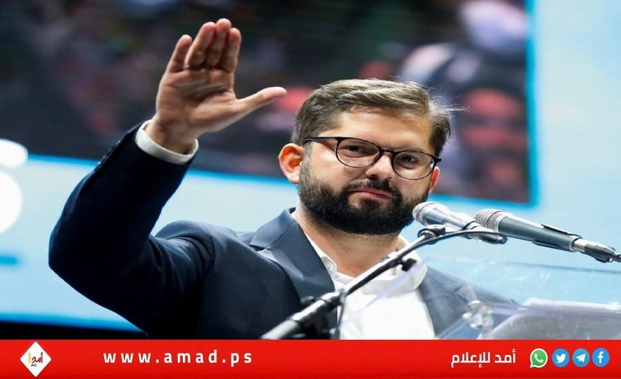 الرئيس التشيلي يعلن اعتزامه رفع مستوى تمثيل بلده في فلسطين إلى سفارة