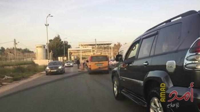 اندلاع مواجهات على المدخل الشمالي لمدينة البيرة