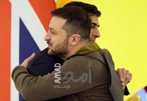 سوناك يؤكد من كييف مواصلة دعم أوكرانيا "حتى تحقيق السلام"