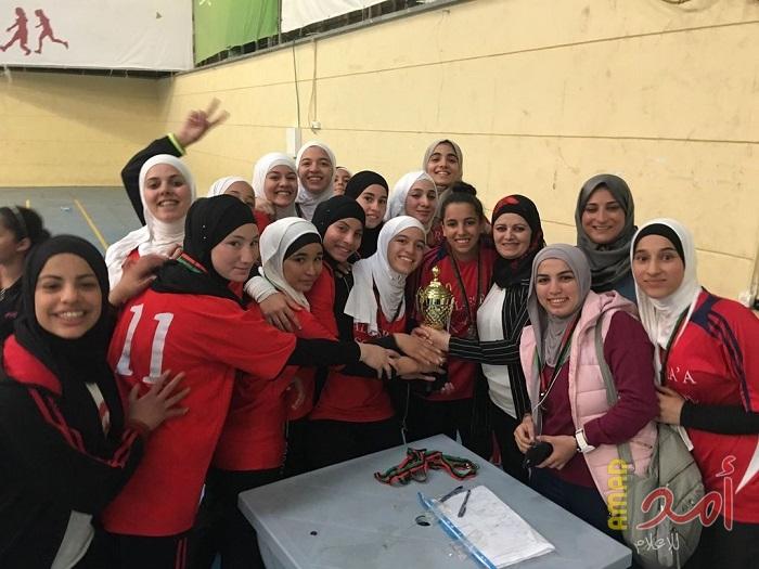فريق بنات الإسراء يظفرن بلقب بطولة كرة الطائرة للبنات لمدارس مديرية التربية والتعليم لمحافظة رام الله والبيرة