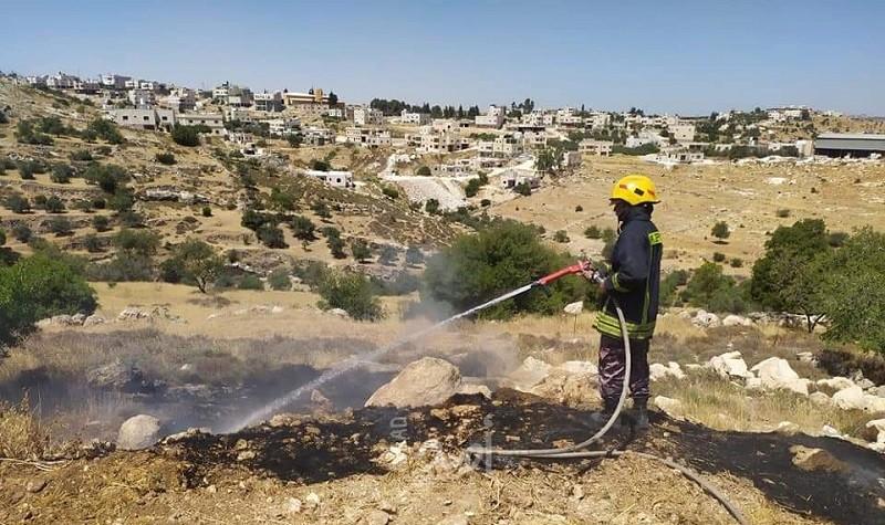 الدفاع المدني: الطواقم تعاملت مع 45 حادثًا بالضفة