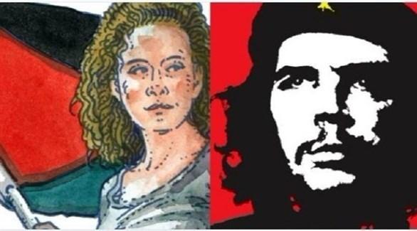 صاحب أيقونة جيفارا يبدع أخرى لعهد التميمي - صور