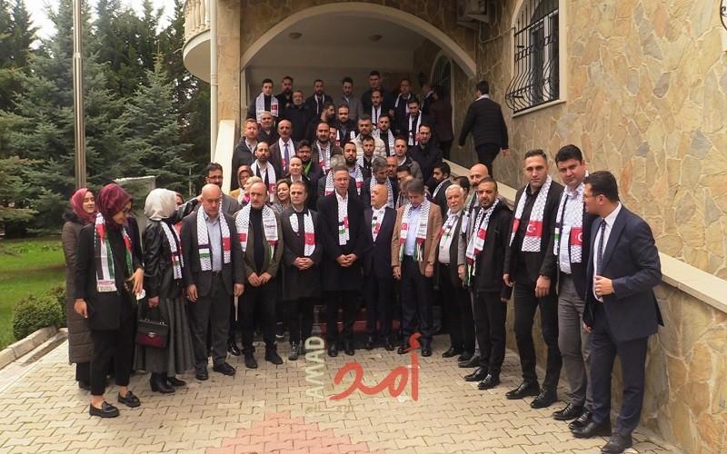 وقفة تضامنية في أنقرة نصرة للأقصى وتضامنا مع الشعب الفلسطيني