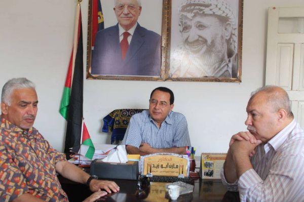 ابو زيد يناقش وضع المخيمات في الانتخابات