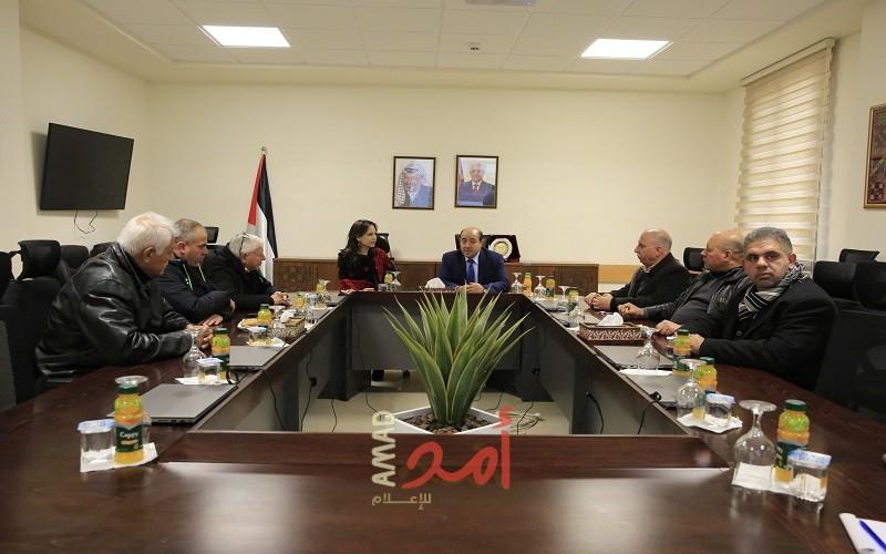 رئيس مجلس إدارة المدرسة الوطنية الفلسطينية يستقبل سفيرة دولة فلسطين لدى كندا