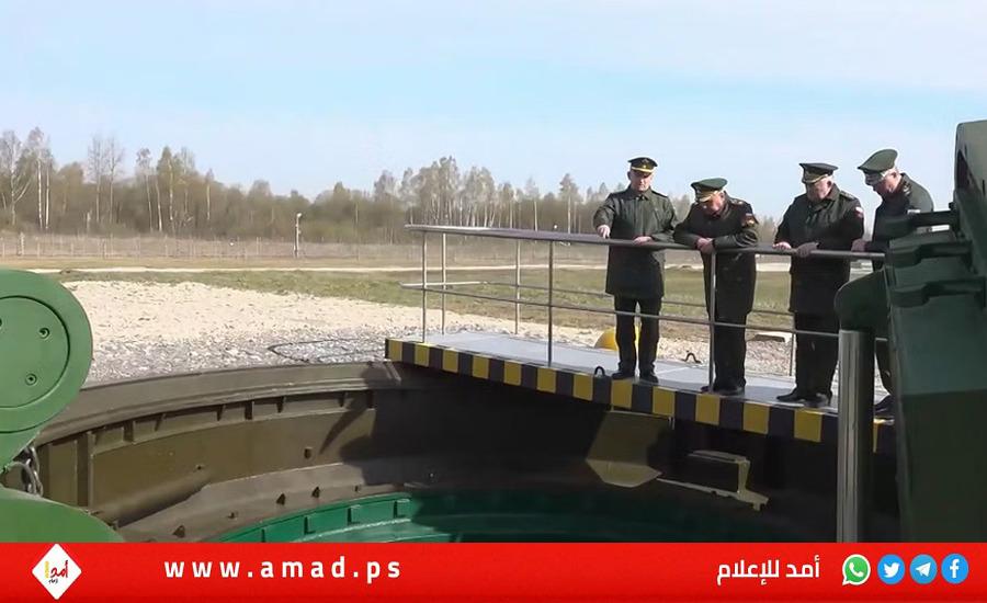 خروج رؤوس الصواريخ الاستراتيجية من الأرض خلال تفقد شويغو لمواقعها- فيديو