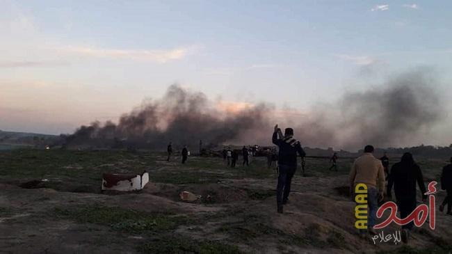 انطلاق فعاليات الإرباك الليلي على الحدود الشرقية لقطاع غزة