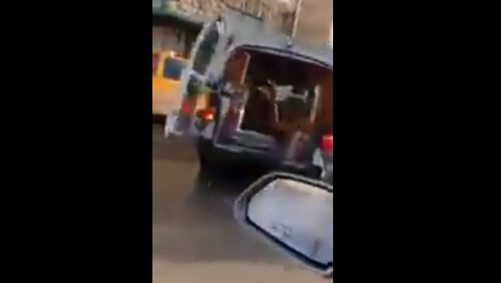بالفيديو.. اصابات في حادث سير بالخليل