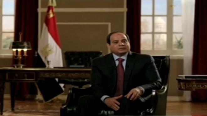 السيسي: لا أخشى مصير السادات..ويوجه رسالة الى المصريين