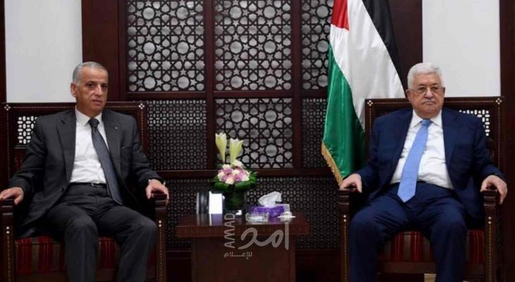 تفاصيل لقاء عباس برئيس مجلس القضاء الأعلى الانتقالي