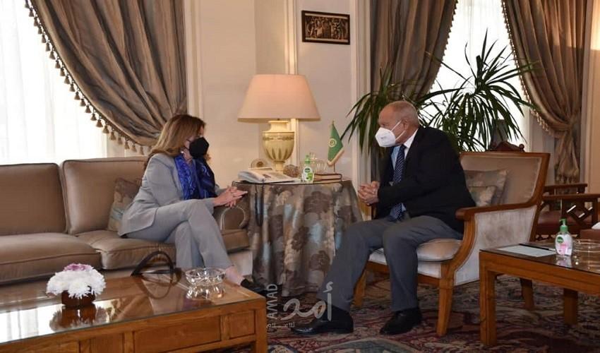 أبو الغيط الأمين يبحث مع ستيفاني ويليامز آخر تطورات الملف الليبي