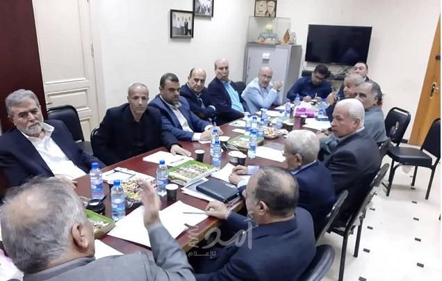 دمشق: إجتماع لعدد من الفصائل الفلسطينية لبحث أخر التطورات السياسية
