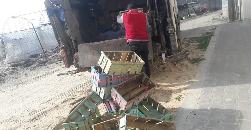 صحة غزة: اتلاف 750 كيلو من الخضروات التي ثبت ريها بالمياة المعالجة