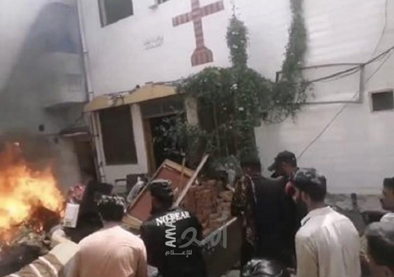 باكستان: إحراق كنائس بعد اتهام عائلة مسيحية بالتجديف -فيديو