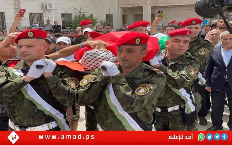 قلقيلية: تشييع جثمان الشهيد يحيى عدوان في جنازة رسمية - فيديو