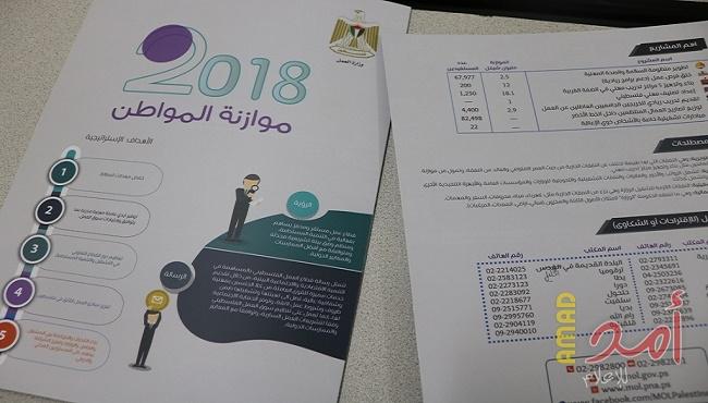 وزارة العمل تطلق موازنة "المواطن" 2018