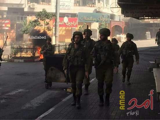 مواجهات عنيفة مع قوات الاحتلال في محيط المسجد الإبراهيمي بالخليل - صور