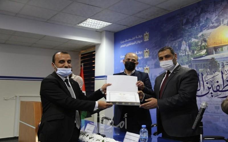 نيابة حماس وديوان الموظفين يختتمان دورات تدريبية للوظائف الإشرافية