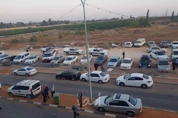 عصابات "تدفيع الثمن" يعطبون إطارات (50) مركبة في جلجولية- صور
