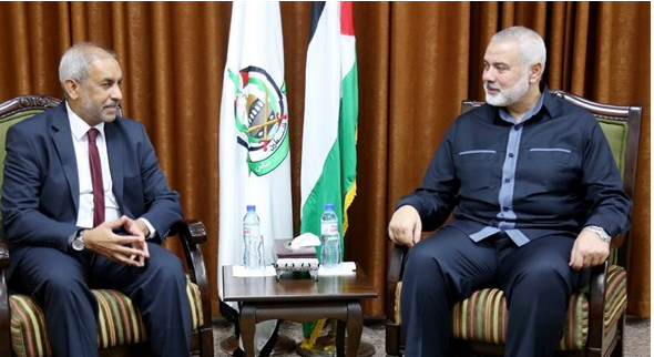 في لقاء مع سفير جنوب أفريقيا.. هنية يطالب بالضغط من أجل التراجع عن قرار واشنطن وضع العاروري في قائمة الإرهاب