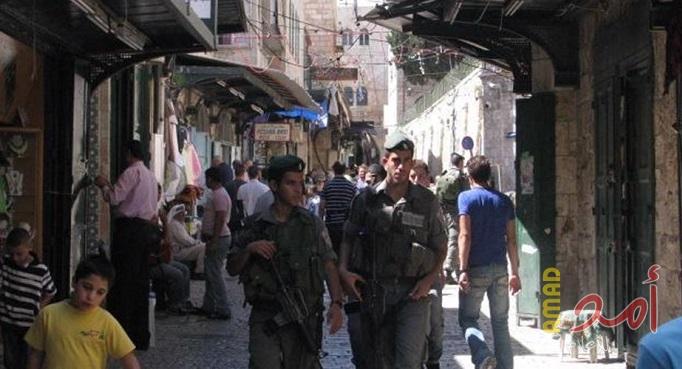 إغلاق مركز تجاري في القدس وقوات الاحتلال تستدعي خبراء المتفجرات