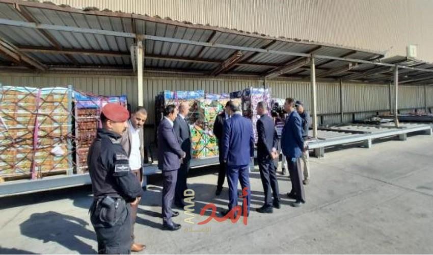 تصدير أول شحنة خضار للشركة الأردنية الفلسطينية إلى قطر