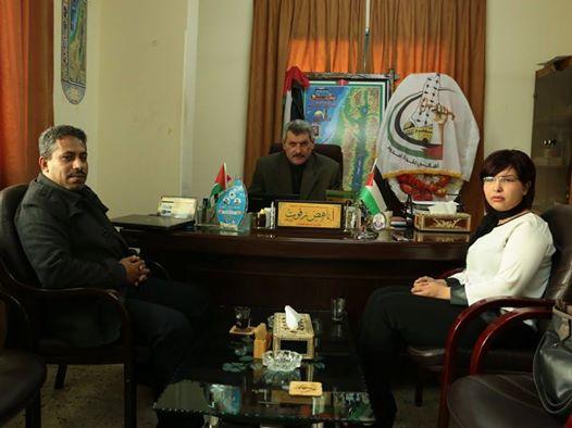 مركز الحوراني يستقبل مديرة الأنشطة في جمعية النجدة الاجتماعية