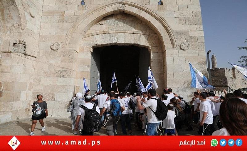 شرطة الاحتلال: ستقام مسيرة الأعلام في القدس كما كل عام وجاهزون ومستعدون بكافة الوسائل