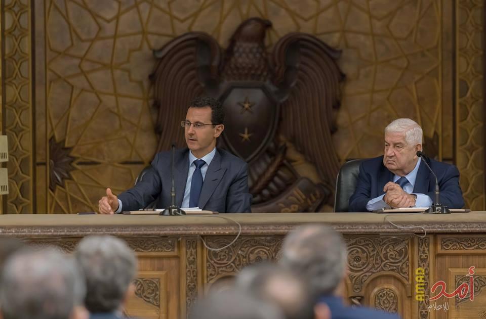 الأسد: مكافحة الإرهاب حتى تحرير كافة الأراضي السورية مهما كانت الجهة التي تحتلها