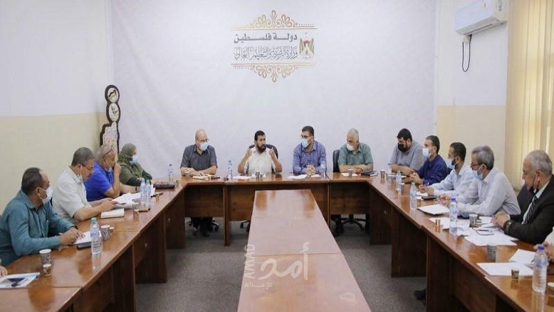 غزة: التعليم تُطلق أكبر برنامج لغرس وتعزيز القيم في المدارس والمؤسسات التعليمية