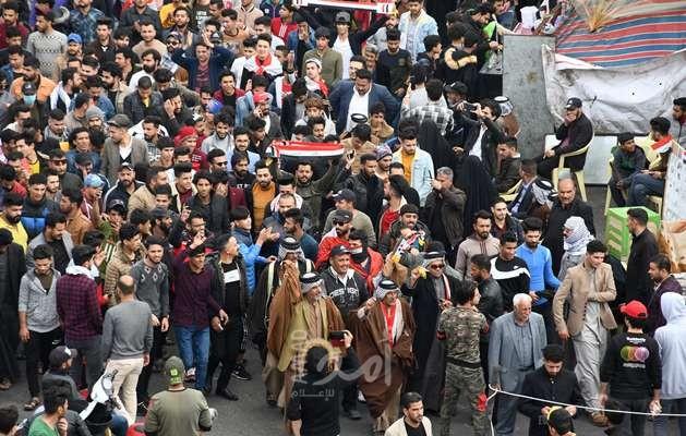 492 قتيلا ضحاياً الاحتجاجات في العراق منذ انطلاقها