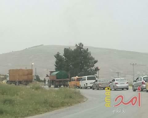 قوات الاحتلال تحتجز المركبات غرب رام الله