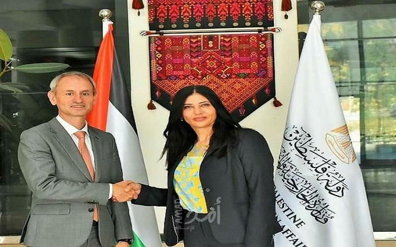 جلسة مشاورات سياسية بين دولة فلسطين ومملكة بلجيكا