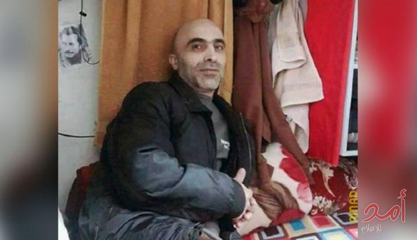 الأسير المريض "رياض العمور" يعاني ظروفًا قاسية في عزل "عسقلان"