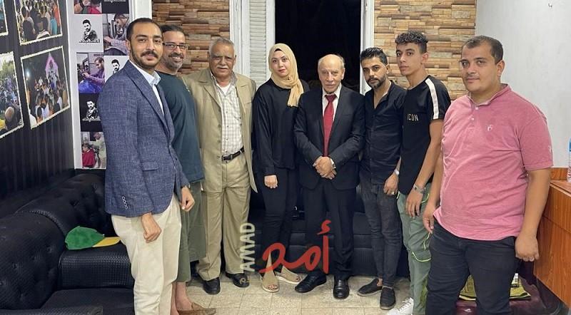 القاهرة: وفد "الديمقراطية" يزور أكاديمية الفلسطيني للتطوير والتدريب المهني