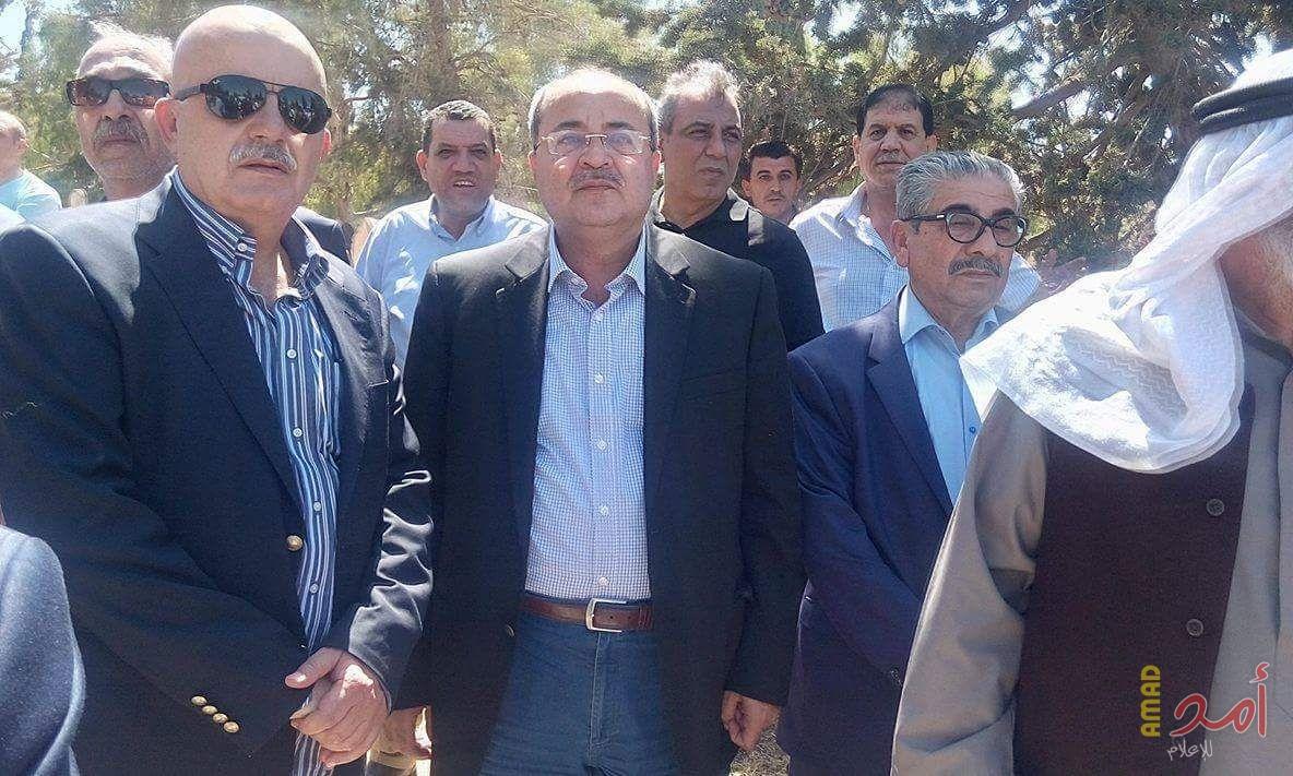 مراسم تشييع القائد اللواء فتحي البحرية في عمان(صور)