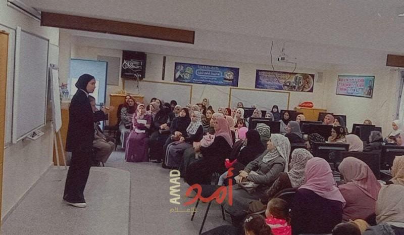 الضمير تنفذ لقاء توعوي لمجلس أولياء الأمور في مدرسة "الشاطئ الابتدائية-د"