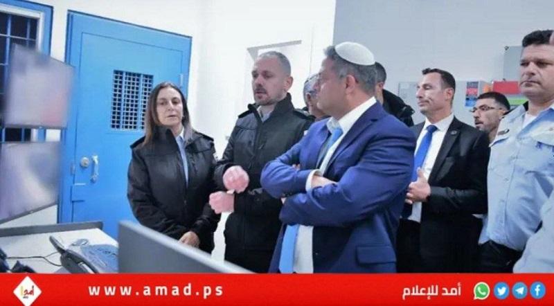 الإرهابي "بن غفير" يلغي السماح لأعضاء كنيست لقاء الأسرى داخل السجون