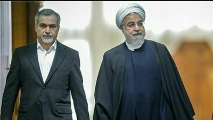 الرئيس الإيراني حسن روحاني وشقيقه حسين فريدون