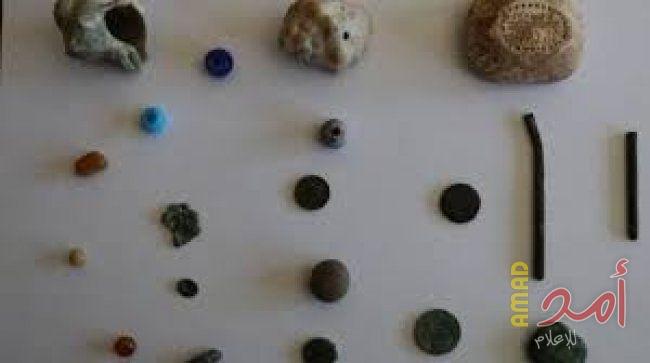 جنين: ضبط 1158 قطعة أثرية