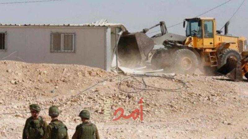 سلطات الاحتلال تهدم 3 منازل بتل عراد في النقب
