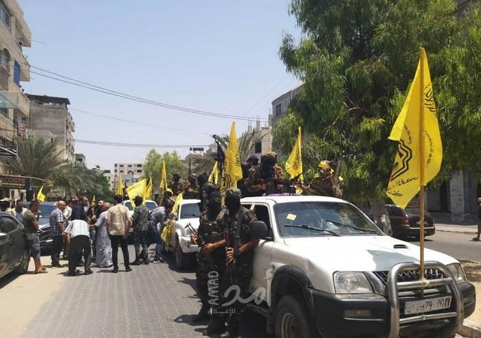 بالصور.. فتح تستقبل الأسير المحرر محمد أبو ناموس في جباليا