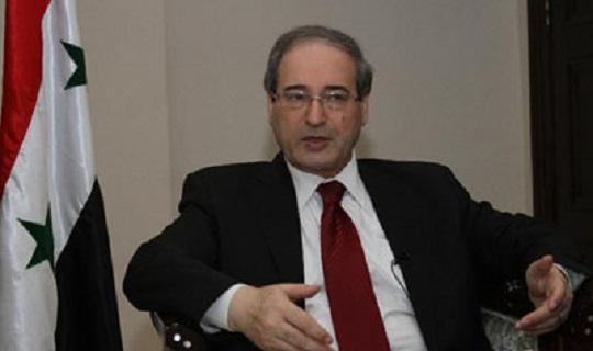 فيصل المقداد: "ستدفع إسرائيل ثمن اعتداءاتها على سوريا"