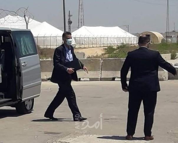 وفد من الخارجية المصرية يصل قطاع غزة عبر معبر رفح