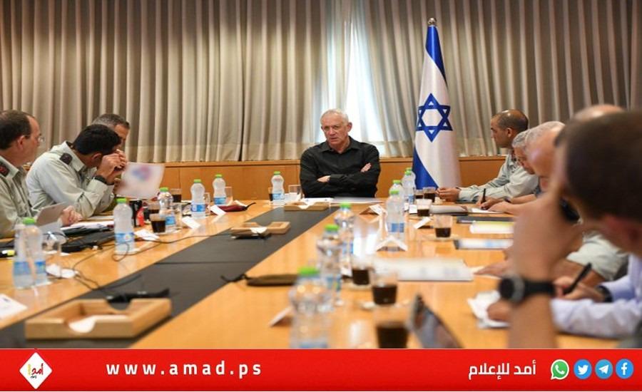 غانتس يوعز باستخدام وسائل متنوعة "من أجل إزالة التهديد في الجنوب"