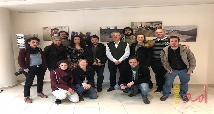 د. مصطفى البرغوثي يستقبل وفدا من الاحزاب والنقابات الاسبانية في رام الله