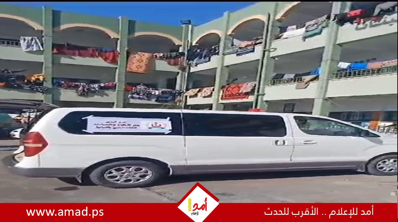 اتحاد الاطباء والصيادلة الفلسطينيين في ألمانيا بانشاء عيادة طبية متنقلة في مراكز النازحين بمدينة رفح
