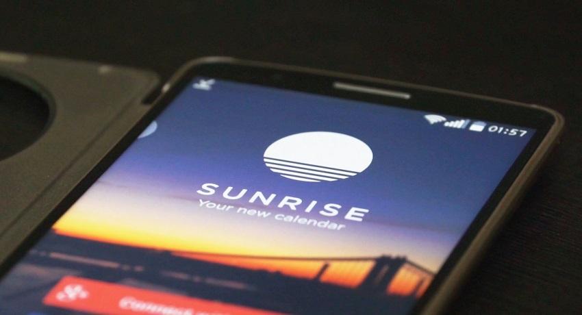 مايكروسوفت تستحوذ علي تطبيق "Sunrise "
