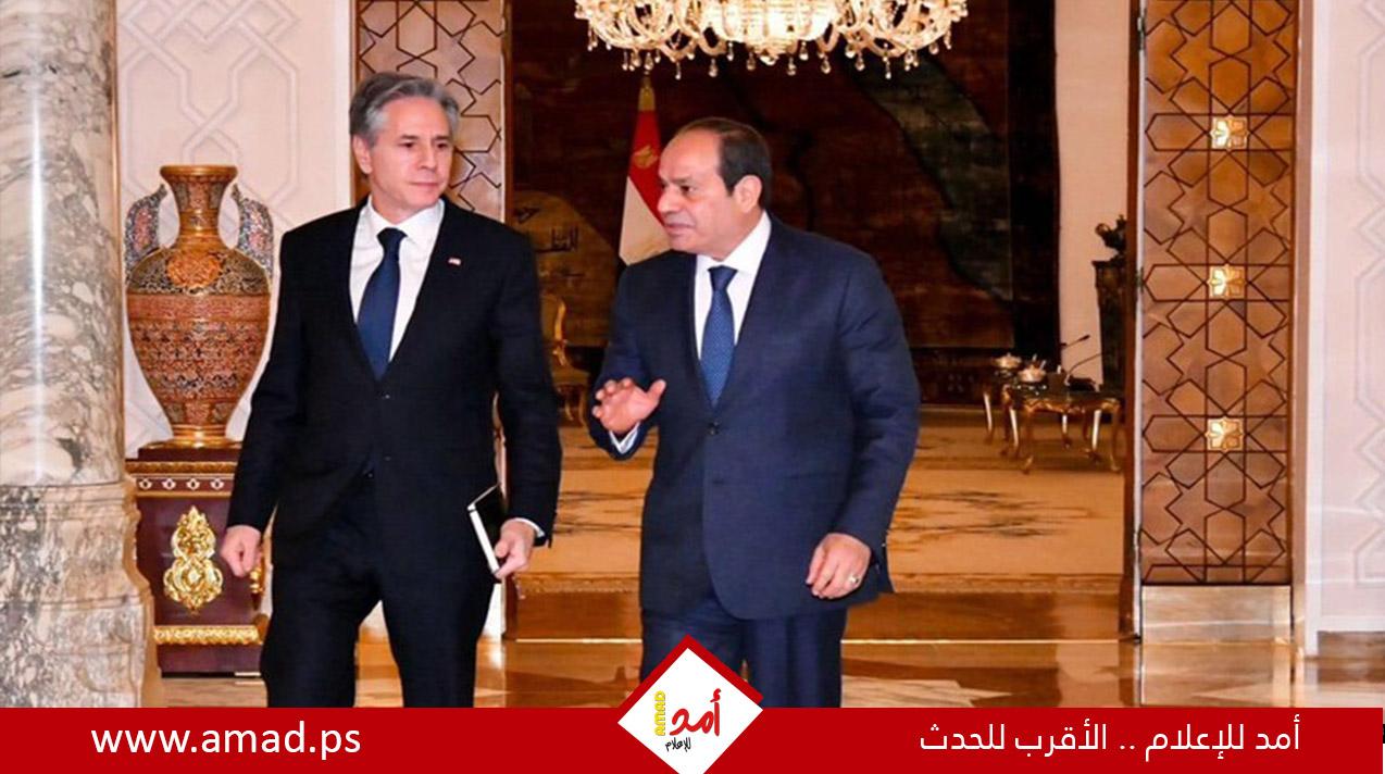 السيسي: يجب أن تسفر جهود التهدئة عن تسوية عادلة وشاملة للقضية الفلسطينية