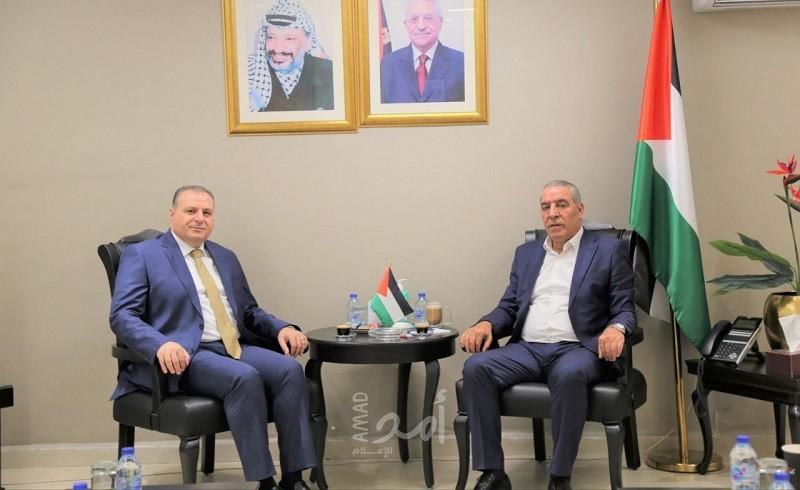 رام الله: الشيخ يستقبل السفير الأردني لدى فلسطين